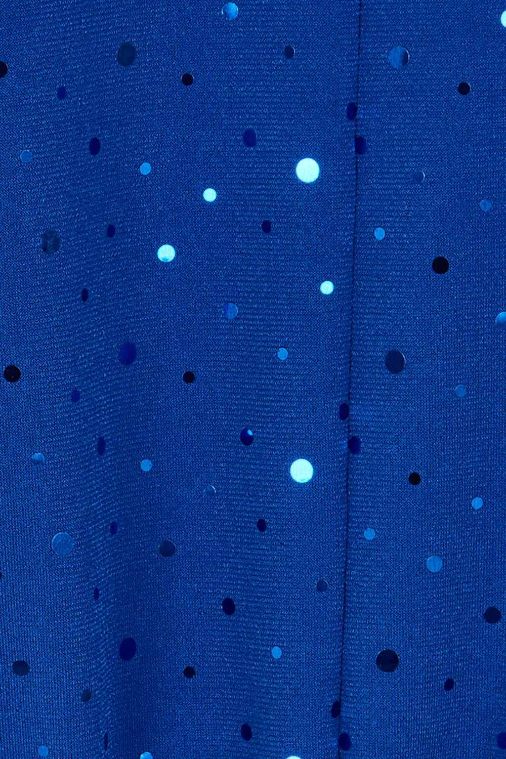 Product shot of the Niamh Top in colour Cobalt (Blue), detail