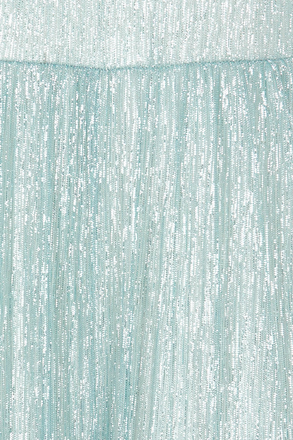 Product shot of the Sally Ann Dress in colour Oasis (Green), detail
