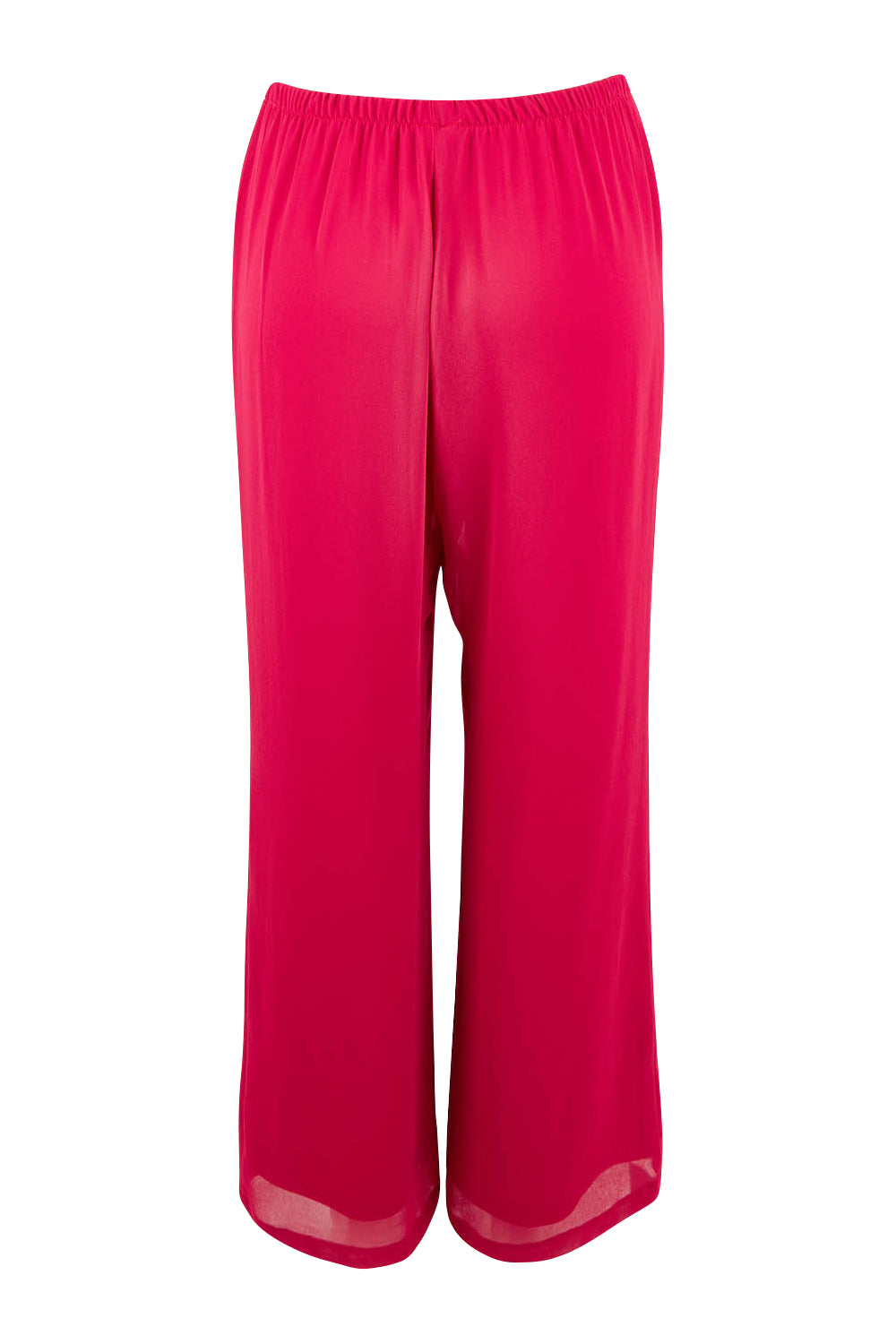 Product shot of the Marie Pants in colour Granita (Pink), from the back