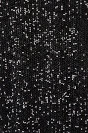 Product shot of the Reece Top in colour Black (Black), detail