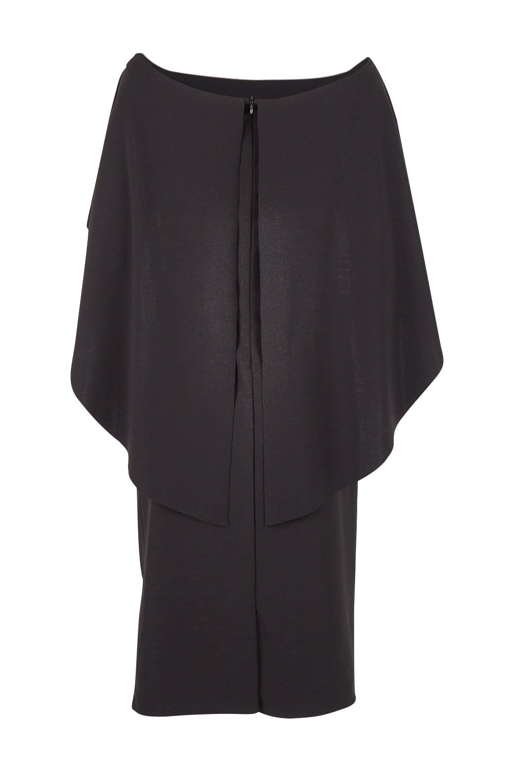 Product shot of the Cora Dress in colour Black (Black), from the back