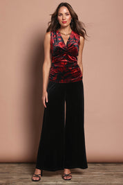 Sabrina Velour Top – Nightfleur