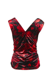 Sabrina Velour Top – Nightfleur