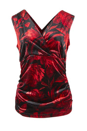 Sabrina Velour Top – Nightfleur