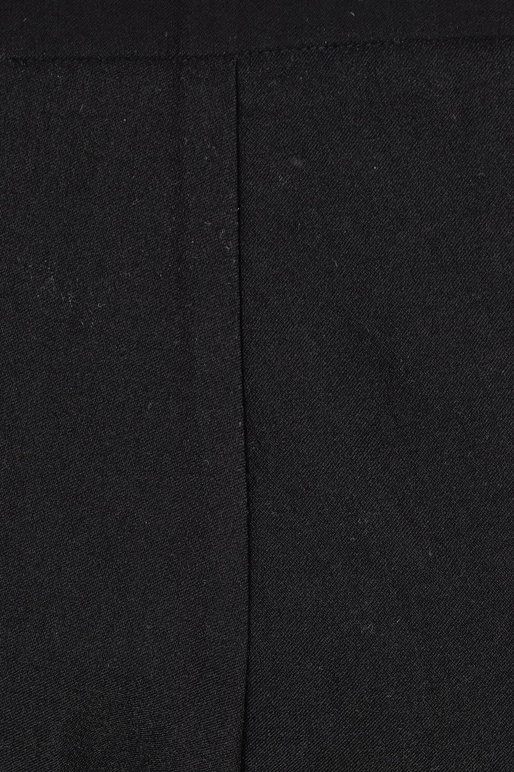Product shot of the Tiffany Tuxedo Pants in colour Black (Black), detail