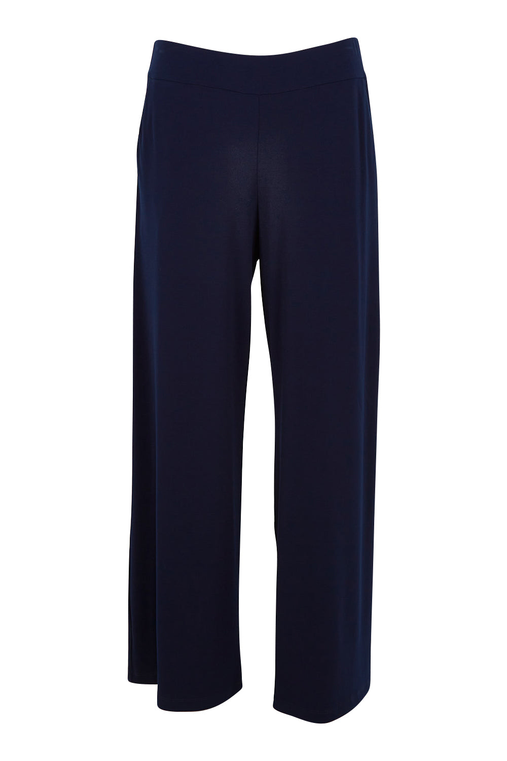 Product shot of the Kristi Pants in colour Navy (Blue), from the front