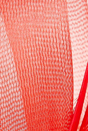 Product shot of the Nyla Fascinator in colour Red (Red), detail