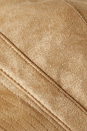 Product shot of the Nina Bucket Hat in colour Camel, detail