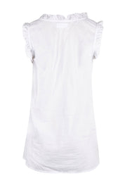 Product shot of the Sophia Cami in colour White (White), from the back