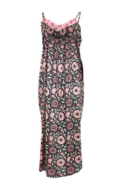 Product shot of the Slip Cotton Dress – Gabor in colour Gabor, from the back