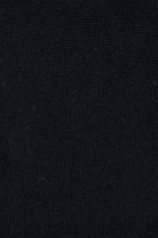 Product shot of the Cotton Cashmere Sleeveless Layering Dress in colour Black (Black), detail