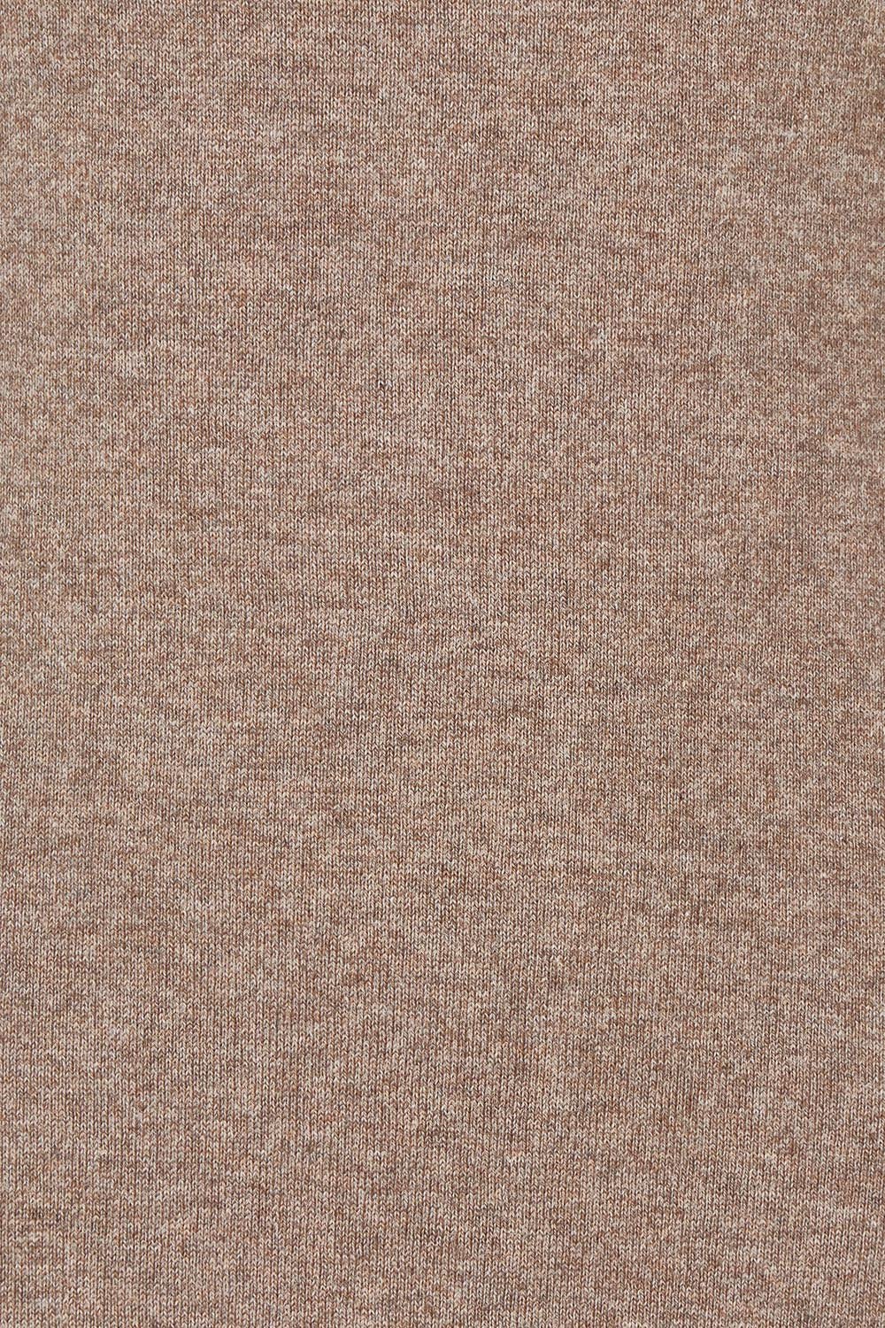 Product shot of the Cotton Cashmere Sleeveless Layering Dress in colour Natural, detail