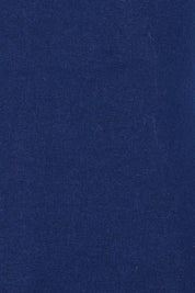 Product shot of the Cotton Cashmere Sleeveless Layering Dress in colour Navy (Blue), detail