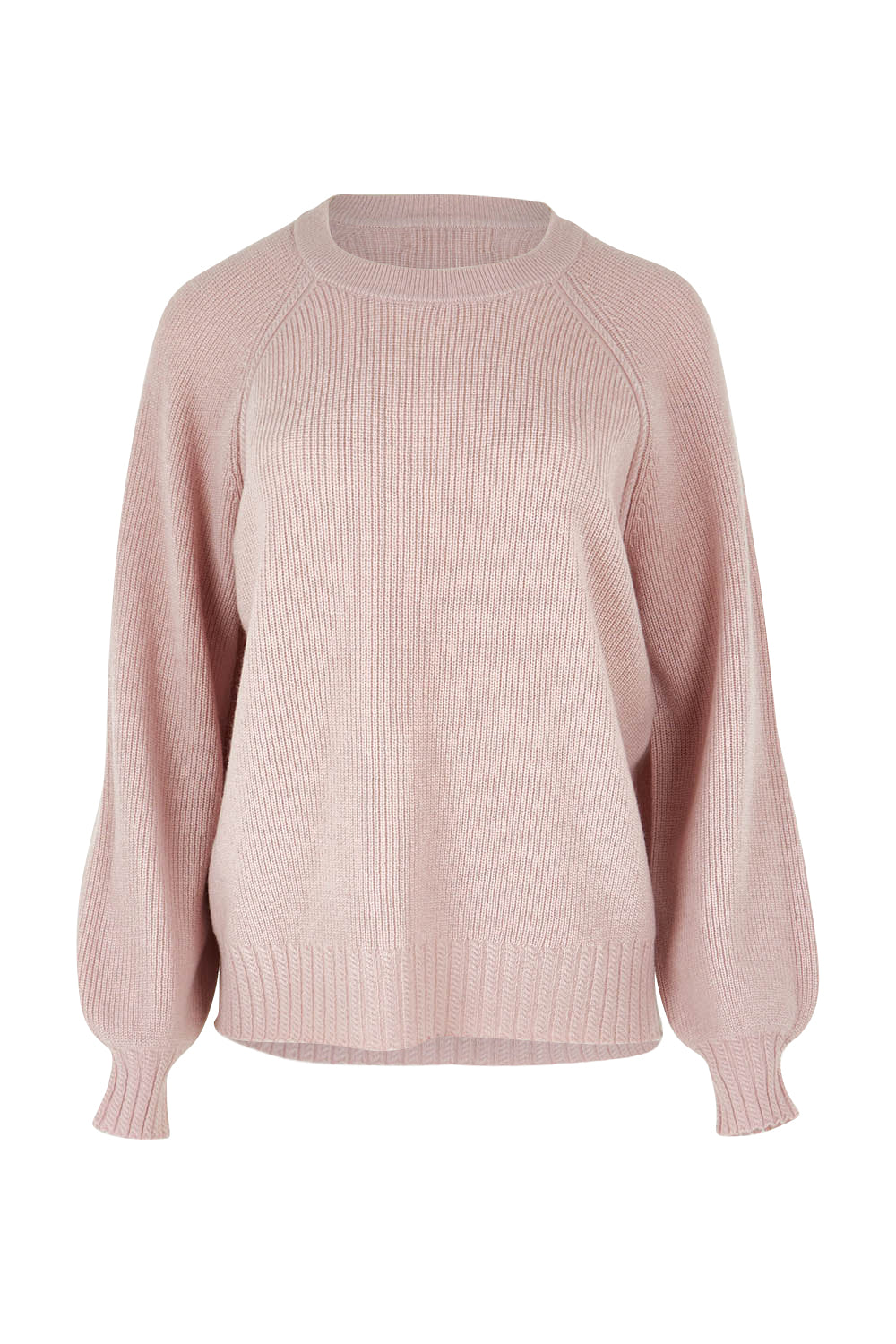 Preloved Wool Cashmere Sweater - Dustyrose