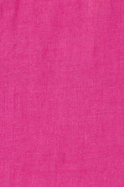 Product shot of the Linen Extra Soft Relaxed Shirt in colour Pink (Pink), detail