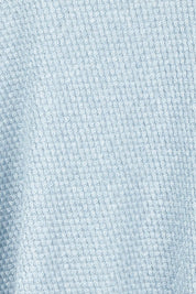 Cotton Cashmere Wool Poncho – Softblue
