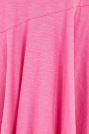 Product shot of the Essentials Organic Cotton Bubble Dress in colour Pink (Pink), detail