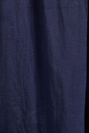 Product shot of the Essentials Easy Fit Sleeveless Cotton Dress - Navy in colour Navy, showing detail