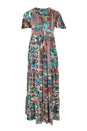 Preloved Rio Maxi Layered Dress - Print