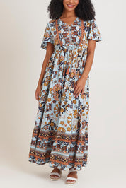 Preloved Layers Maxi Dress - Macieo