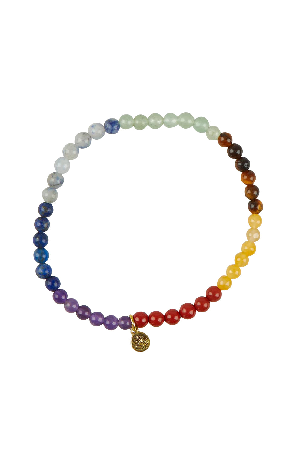 Product shot of the Healing Gem Bracelet in colour Brighbalan, from the front