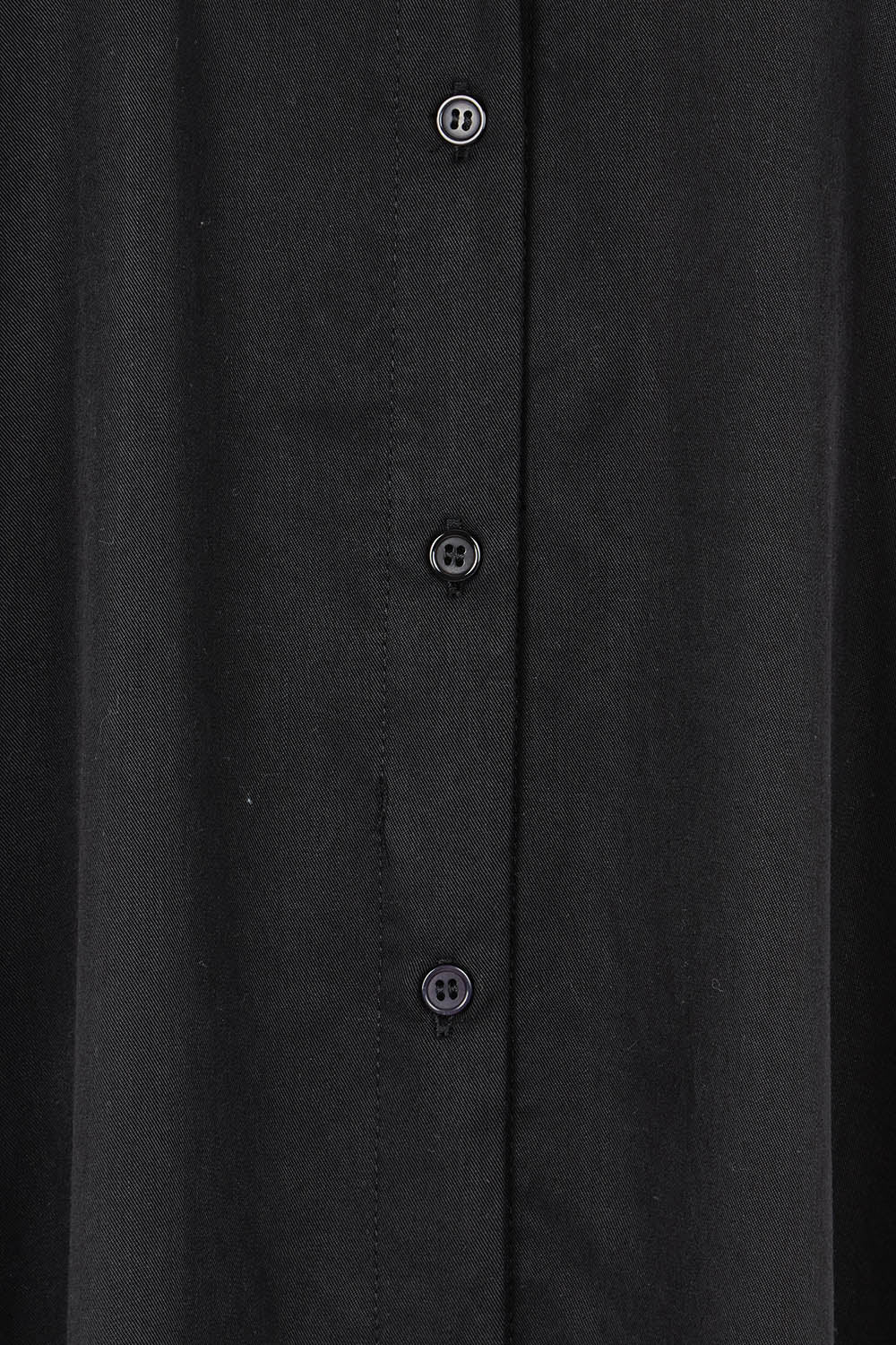 Product shot of the Cora Tencel Dress in colour Black (Black), from the front