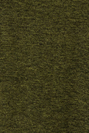 Product shot of the Pennie Long Sleeve Top in colour Fern (Green), detail