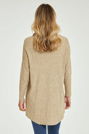 Preloved Knitted Turtleneck - Walnut