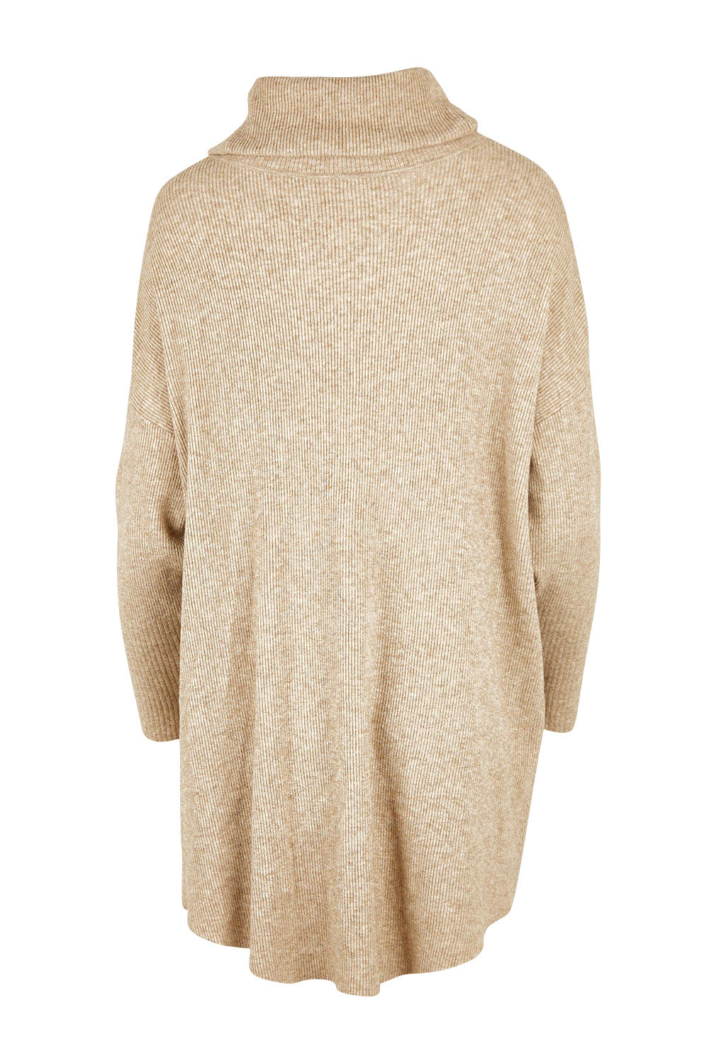 Preloved Knitted Turtleneck - Walnut