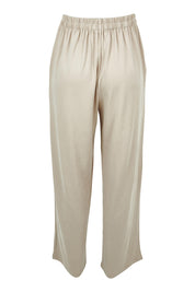Product shot of the Gigi Lounge Pant in colour Portobeige, from the back