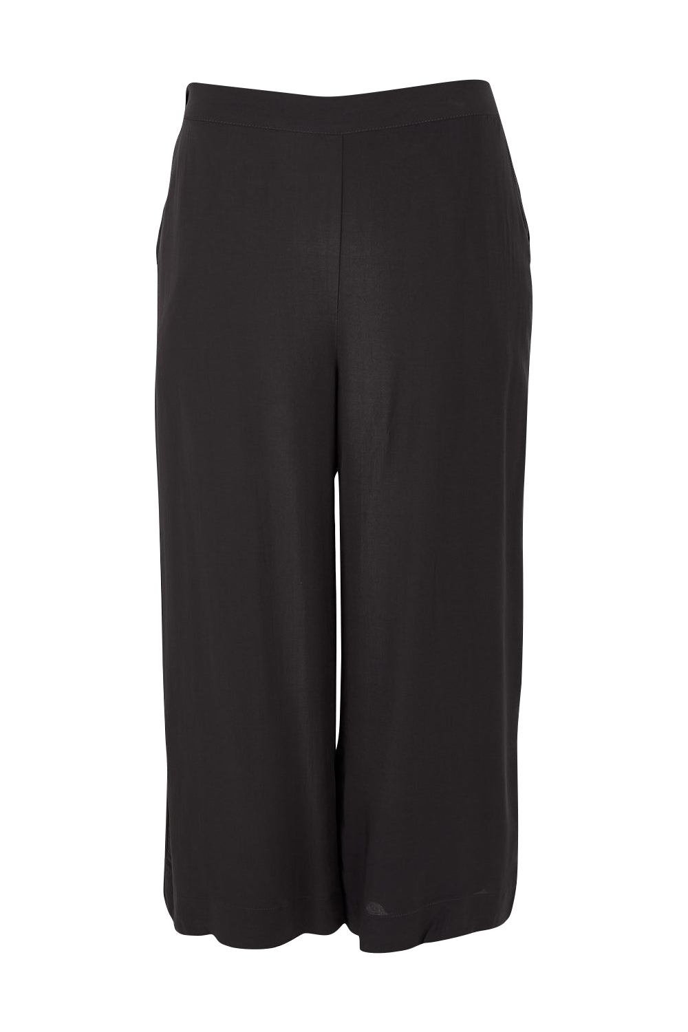 Product shot of the Alison Pant in colour Petrol (Black), from the front