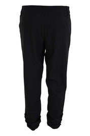 Product shot of The Best Seller Pant in colour JetBlack (Black), from the back