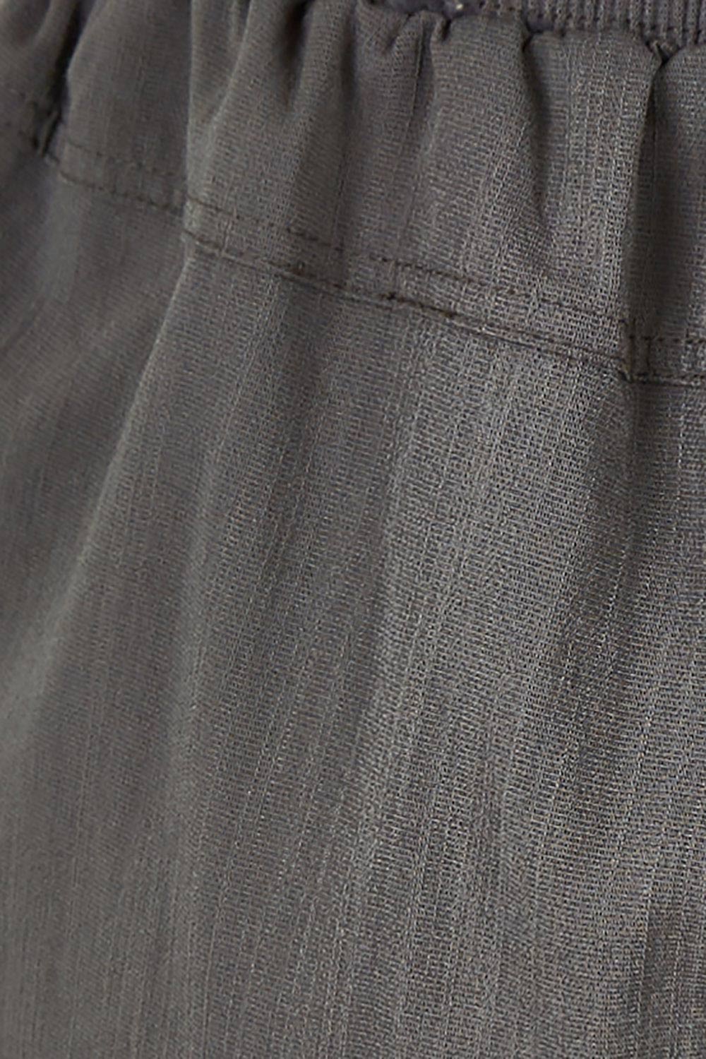 Product shot of The Easy Wear Pant in colour Ashgreen (Green), detail