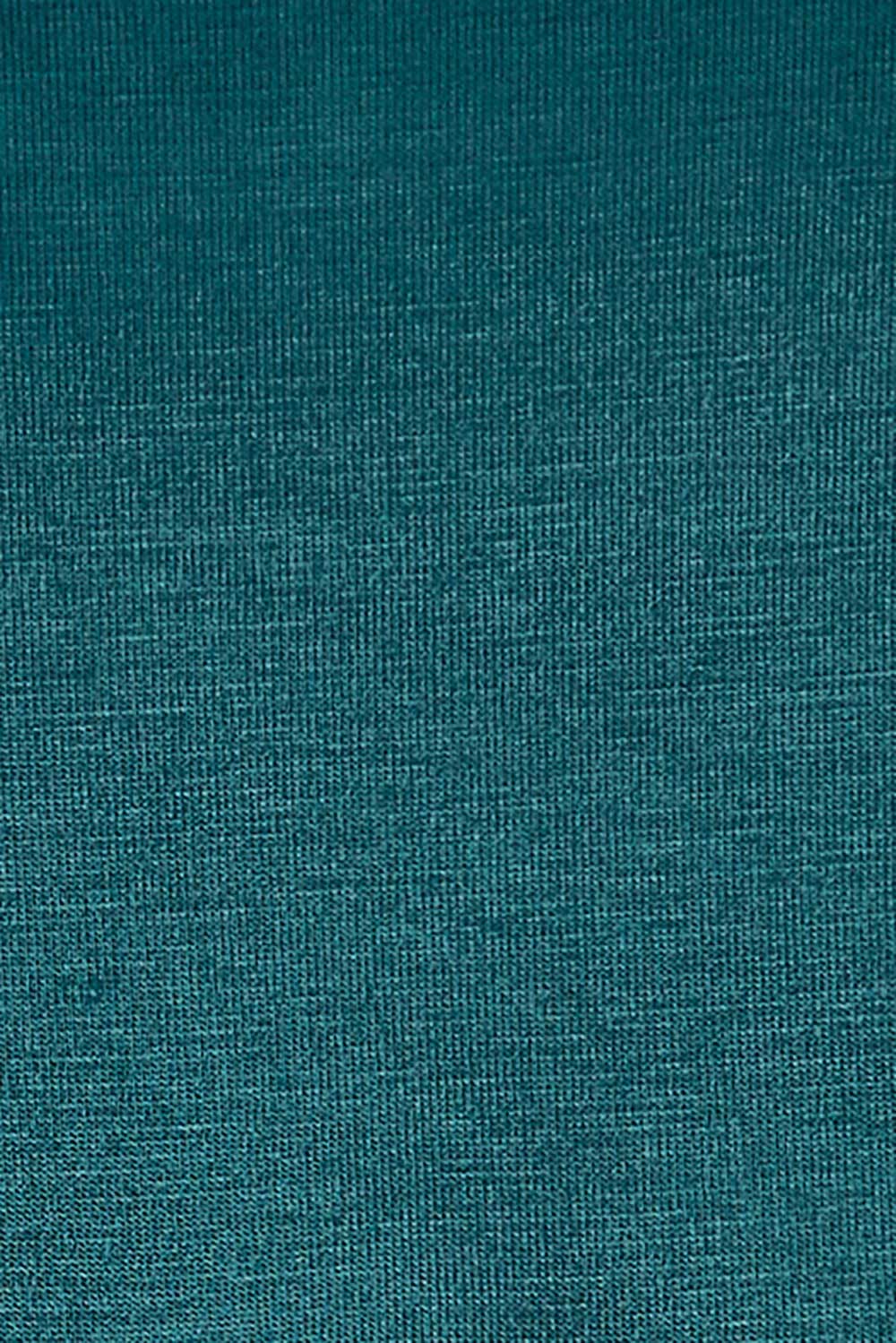 Product shot of The V Neck Tie Top in colour Juniper (Green), detail