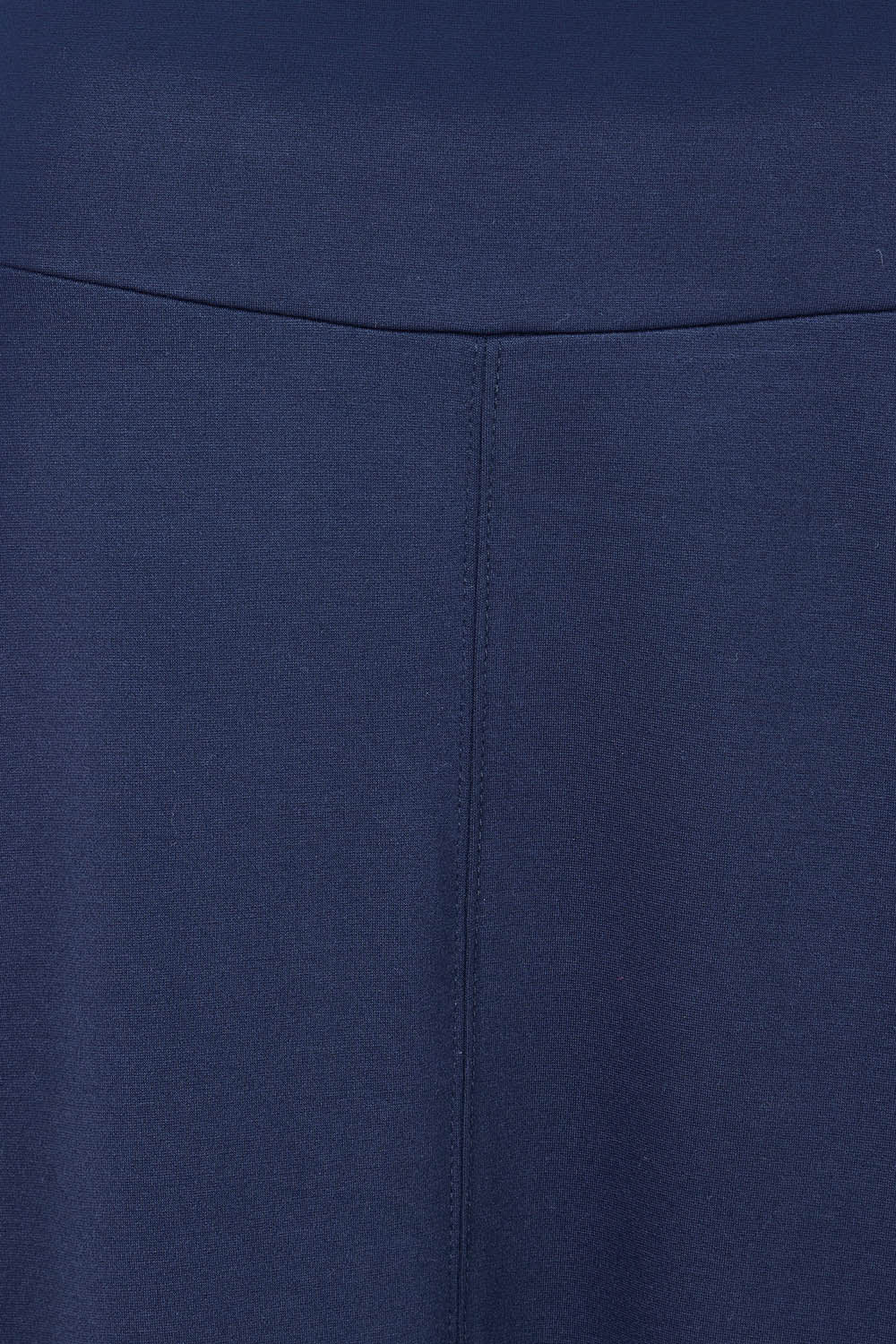 Product shot of The Fit And Flare Ponte Skirt in colour Frenchnavy (Blue), detail