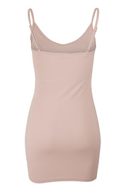 Product shot of The Essential Shapewear Slip in colour Nude, from the back