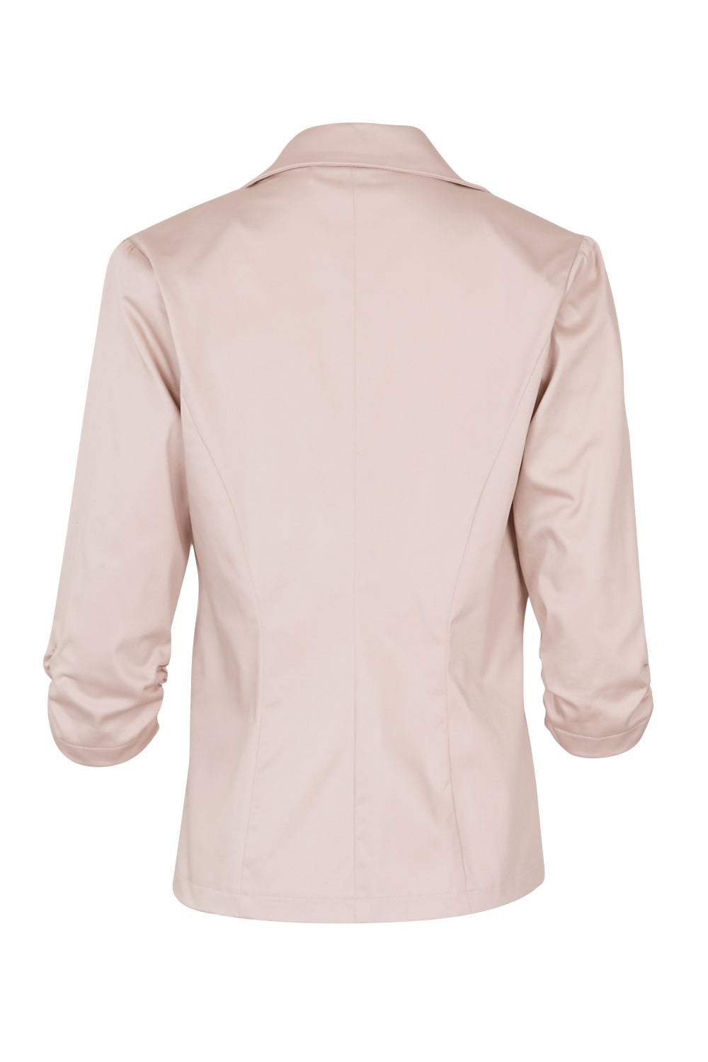 Product shot of The Everyday Blazer in colour Stone, from the back