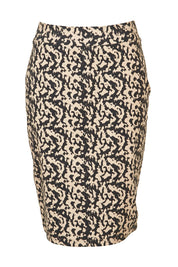 Product shot of The Tube Skirt in colour Inkblot, from the front