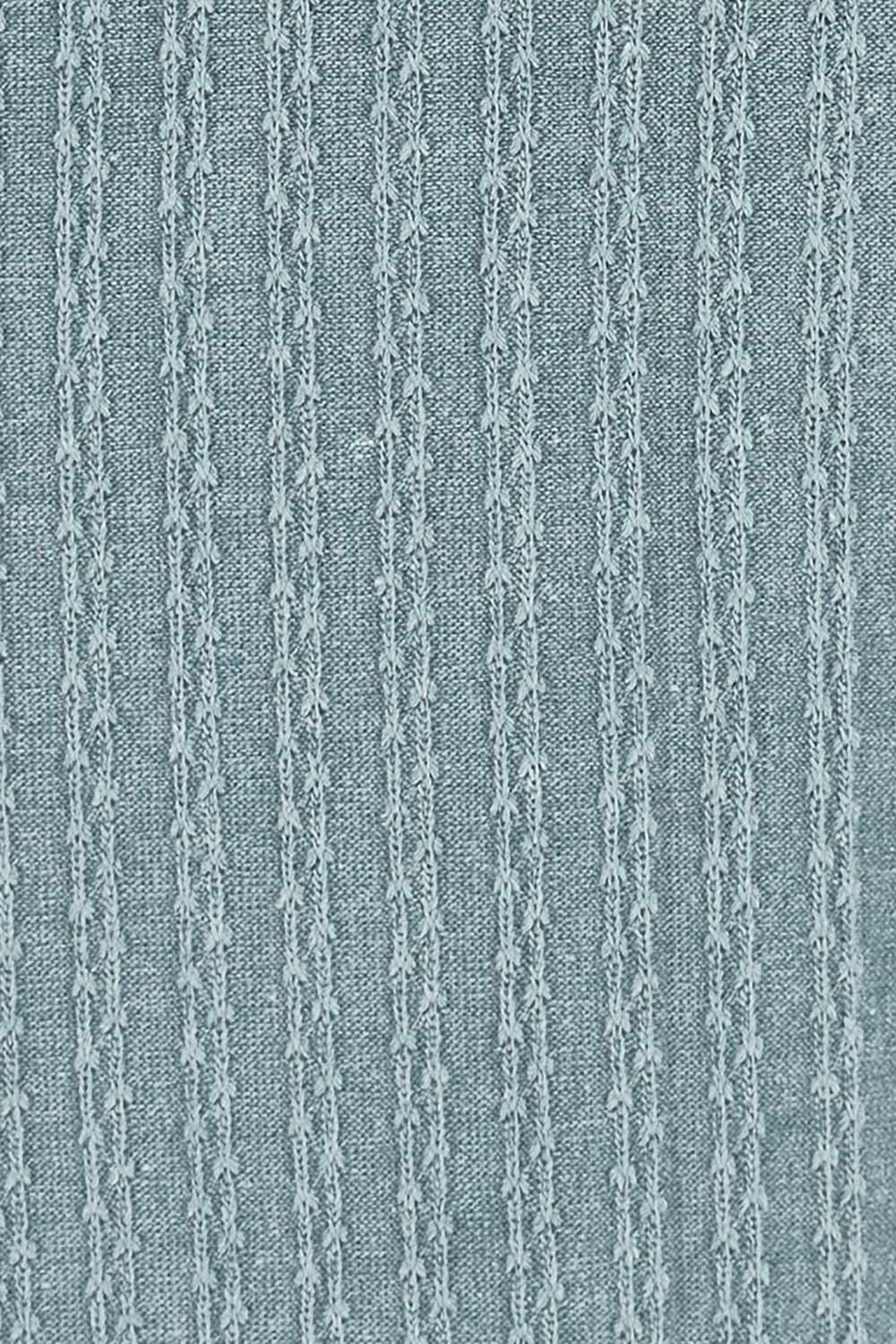 Product shot of the Watching Sunset Lounge Cardi in colour Duckegg (Blue), detail