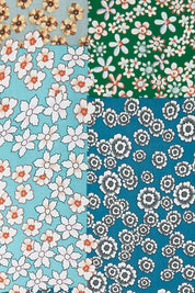 Product shot of the Tiers Of Laughter Maxi Dress in colour Bluepatch (Blue), detail