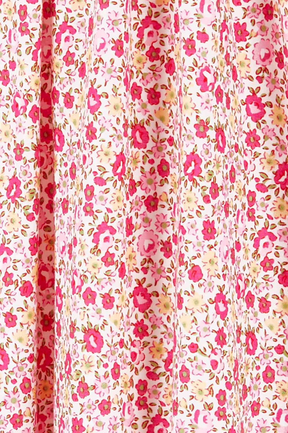 Product shot of the Light Of The Sun Cotton Dress in colour Pinkfleur (Pink), detail