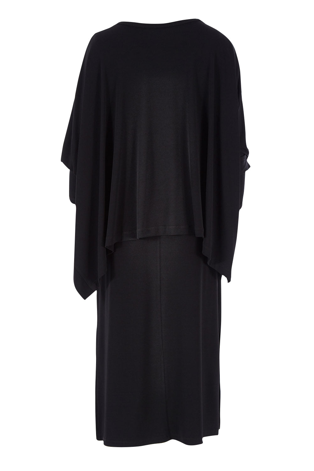 Product shot of The Wanderer In Me Travel Set in colour Black (Black), from the back