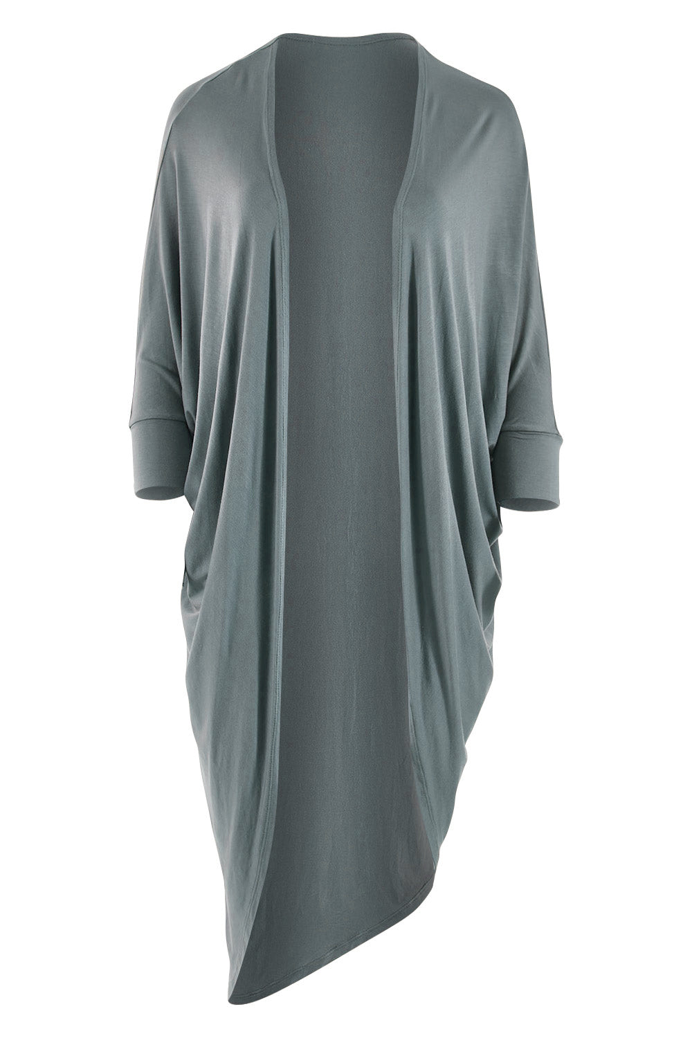 Product shot of the Falling For You Bamboo Cardi in colour Fern (Green), from the front