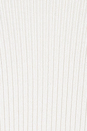 Product shot of the With My Crew Sweater Dress in colour Snow (White), detail