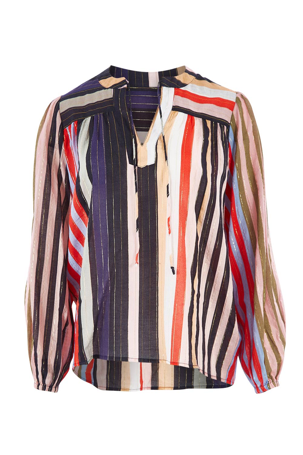 Product shot of the Fleetwood Top in colour Manhattan, from the front