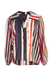 Product shot of the Fleetwood Top in colour Manhattan, from the front