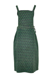 Product shot of the Berty Reversible Tunic in colour Fresconavy (Blue), from the back