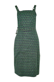 Product shot of the Berty Reversible Tunic in colour Fresconavy (Blue), from the front