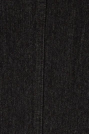 Product shot of the Luxe Ponte Jacket in colour Black (Black), detail