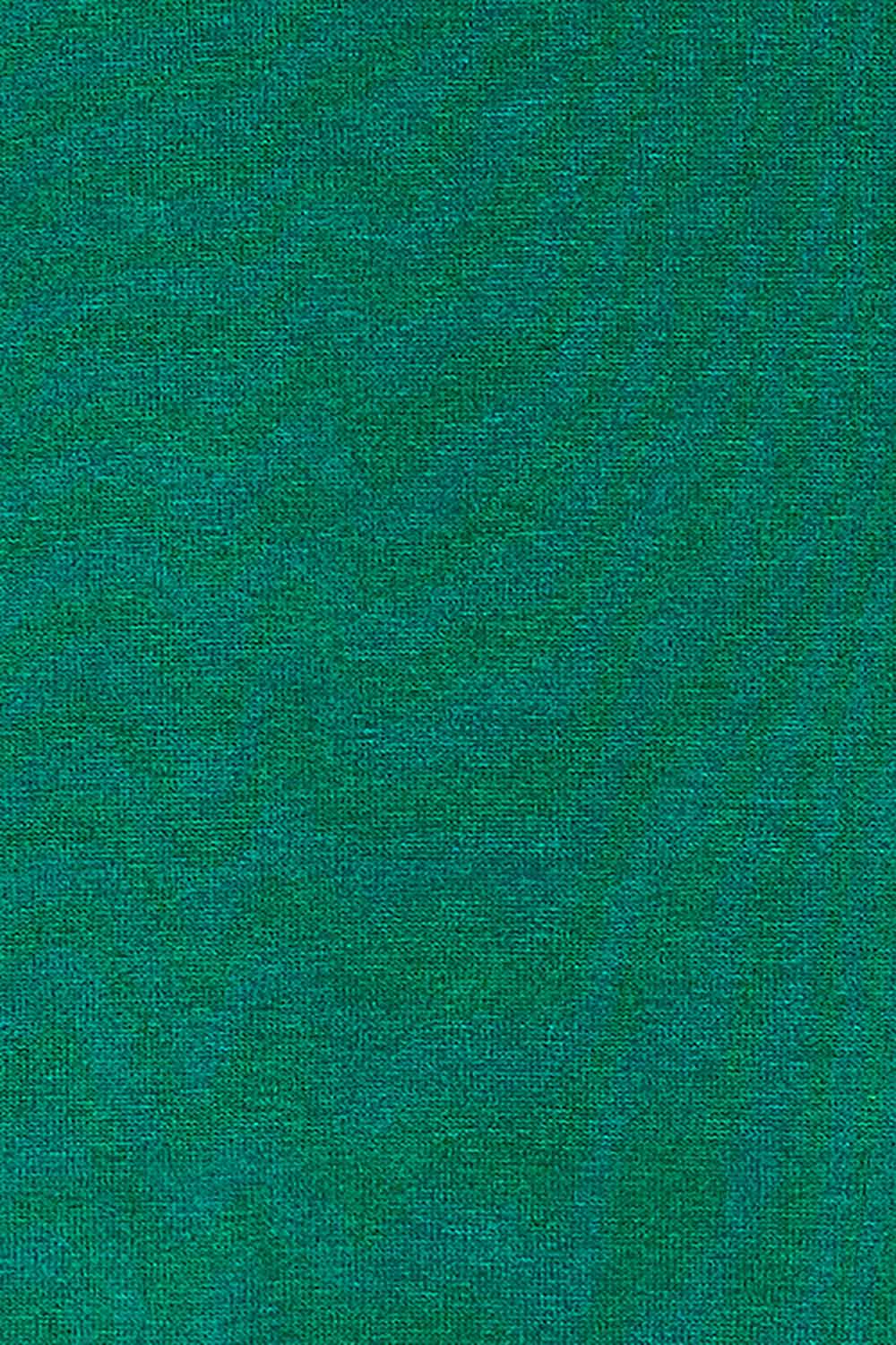 Product shot of the Hi Lo Knit Tunic in colour Emerald (Green), detail